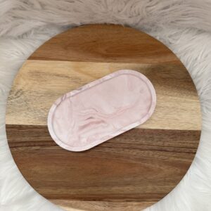 Tablett oval Marmoroptik – Bild 6